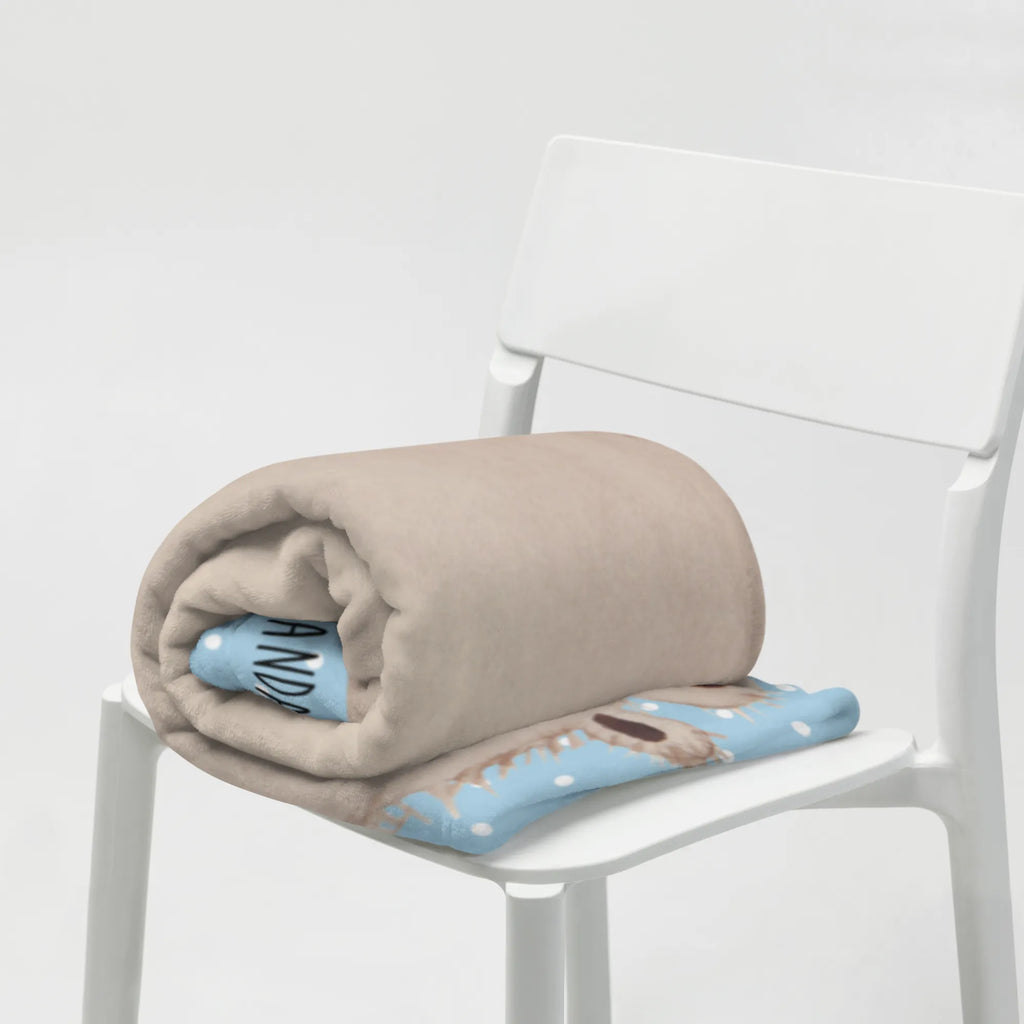 Blanket bear ladybug Tagesdecke, Sofadecke, Wohndecke, Decke, Wolldecke, Bär, Teddy, Teddybär, Motivation, Das Leben ist schön, Marienkäfer, Liebe, Freiheit