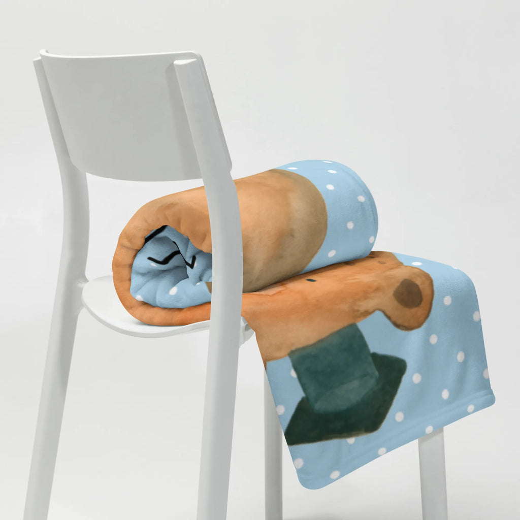 Blanket bear Test Sofadecke, Tagesdecke, Wohndecke, Wolldecke, Decke, Bär, Teddy, Teddybär, Abschlusszeugnis, Abschluss, Prüfungen, Prüfung bestanden, Zeugnis, Abitur