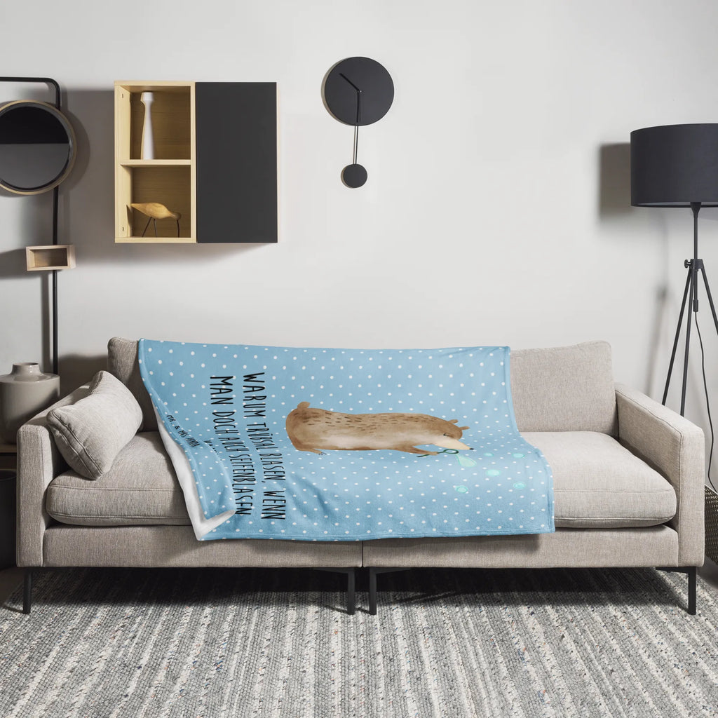 Blanket bear soap bubbles throw blanket, Sherpa blanket, warm blanket, plush blanket, fleece blanket, cozy blanket, sofa throw, snuggle blanket, bear, teddy, teddy bear, cuddly toy, Soap Bubbles Bear Funny Being Happy Sad Happy