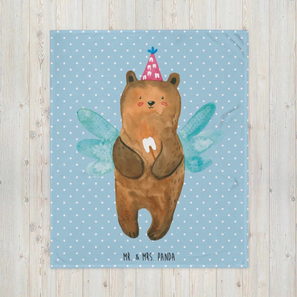Blanket bear tooth fairy throw blanket, warm blanket, plush blanket, snuggle blanket, sofa throw, Sherpa blanket, fleece blanket, cozy blanket, bear, teddy, teddy bear, cuddly toy, fairy, first tooth, Tooth fairy, milk tooth