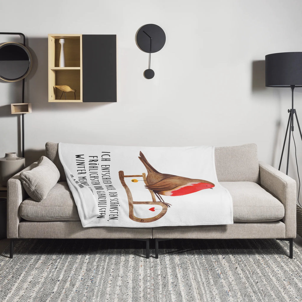 Kuscheldecke Rotkehlchen Schlitten Wohndecke, Fleecedecke, Wohnzimmerdecke, Dekodecke, Jahrestagsgeschenk, Decke, Entspannen, Dekoration, Weihnachtsgeschenk, Mikrofaser Decke, Kuscheldecke XXL, Sofadecke, Kinderdecke, Kuschelfleecedecke, Tagesdecke, Gemütlich, Schmusedecke, Wolldecke, Winter, Heiligabend, Nikolaus, Wintermotiv, Weihnachtsdeko, Weihnachten, Advent, Vogel, Schlitten