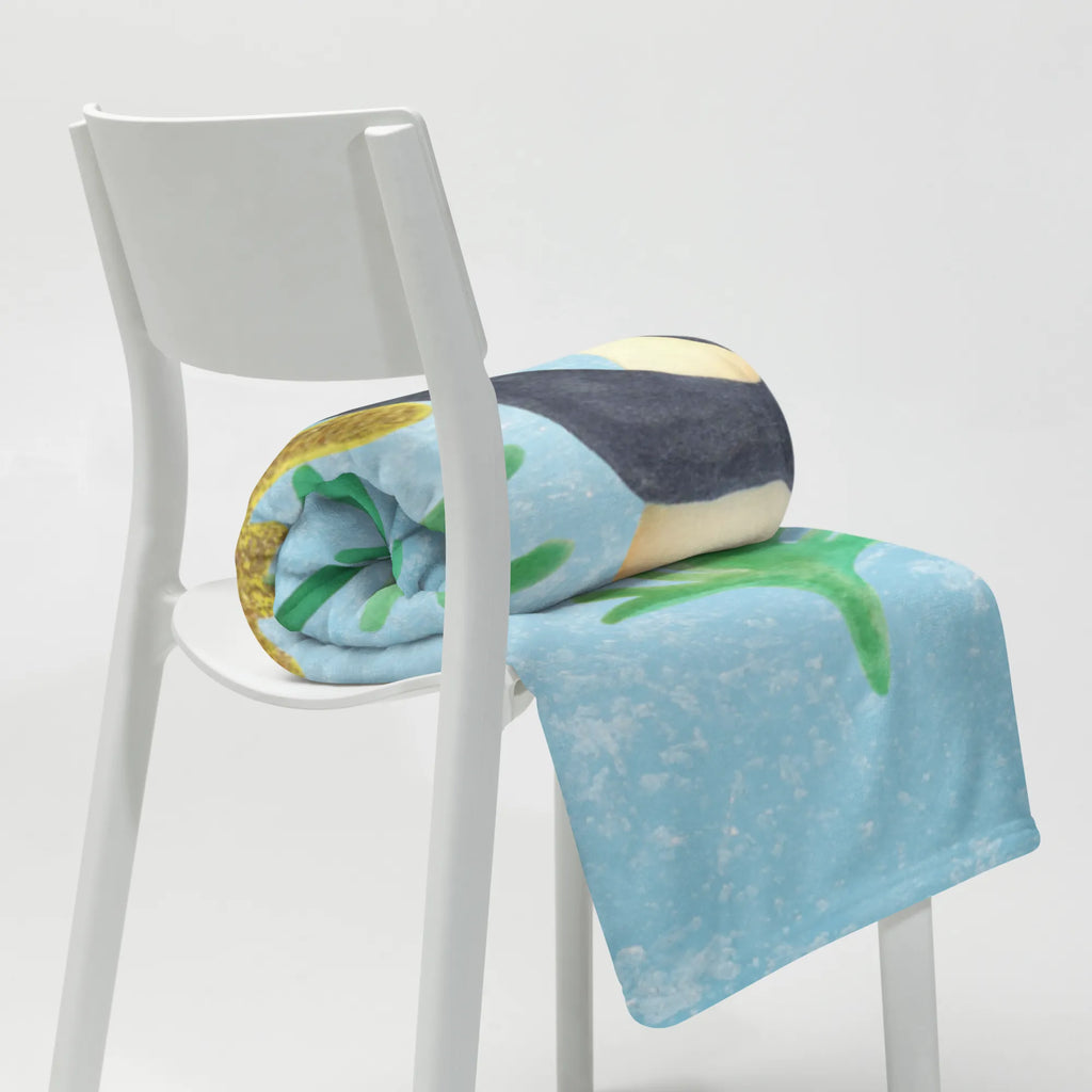 Kuscheldecke Pinguin Weihnachtsbaum Wolldecke, Decke, Tagesdecke, Wohndecke, Sofadecke, Winter, Weihnachten, Weihnachtsdeko, Nikolaus, Advent, Heiligabend, Wintermotiv, Pinguin