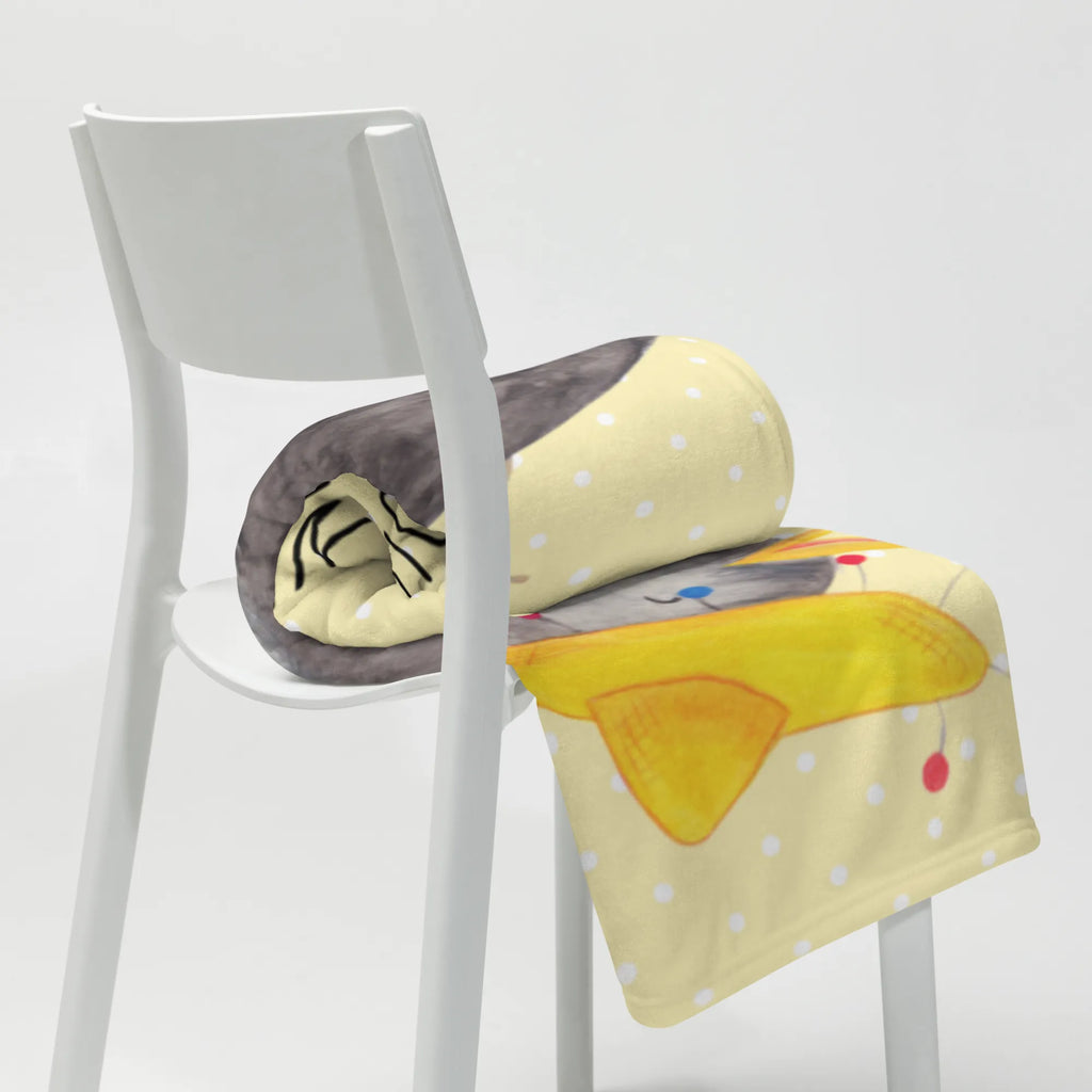 Kuscheldecke Rabe Sombrero Wohndecke, Sofadecke, Decke, Wolldecke, Tagesdecke, Tiermotive, Gute Laune, lustige Sprüche, Tiere, Glück Spruch, Rabe, Vogel, Elster, Motivation, fröhlich sein, Spruch positiv, Vögel, froh, glücklich sein