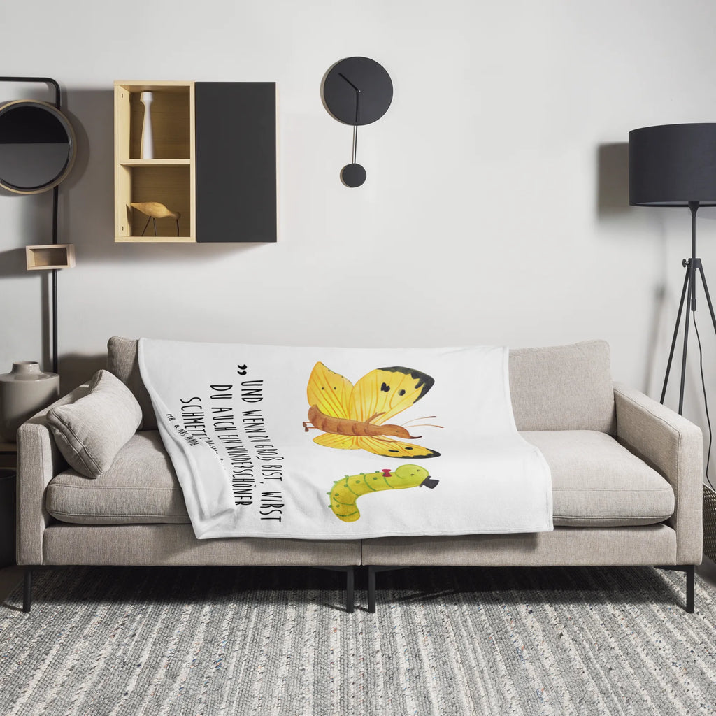 Kuscheldecke Raupe & Schmetterling Dekodecke, Kinderdecke, Weihnachtsgeschenk, Dekoration, Decke, Kuscheldecke XXL, Wohndecke, Kuschelfleecedecke, Mikrofaser Decke, Jahrestagsgeschenk, Fleecedecke, Schmusedecke, Tagesdecke, Sofadecke, Wohnzimmerdecke, Gemütlich, Wolldecke, Entspannen, Lustige Sprüche, Tiere, Tiermotive, Gute Laune, Schmetterling, Entwicklung, Erwachsen Werden, Kokon, Aufwachsen, Raupe, Schönheit, Hut, Hütchen, Zitronenfalter