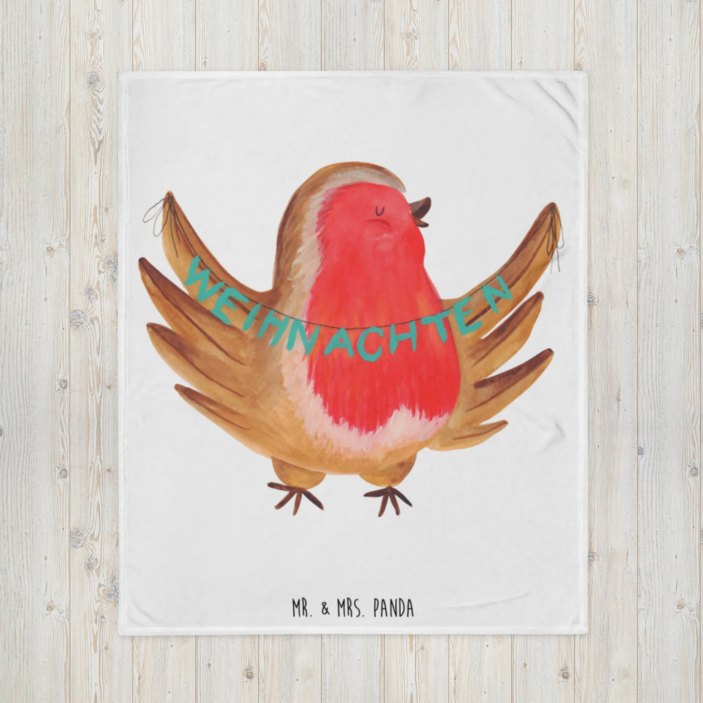 Kuscheldecke Rotkehlchen Weihnachten Wolldecke, Wohndecke, Sofadecke, Tagesdecke, Decke, Winter, Weihnachten, Weihnachtsdeko, Nikolaus, Advent, Heiligabend, Wintermotiv, xmas, Weihnachtsmotiv, Vogel, Weihnachtsgruß, Frohe Weihnachten