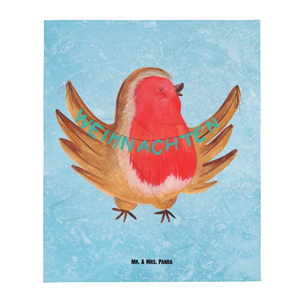 Kuscheldecke Rotkehlchen Weihnachten Wolldecke, Wohndecke, Sofadecke, Tagesdecke, Decke, Winter, Weihnachten, Weihnachtsdeko, Nikolaus, Advent, Heiligabend, Wintermotiv, xmas, Weihnachtsmotiv, Vogel, Weihnachtsgruß, Frohe Weihnachten