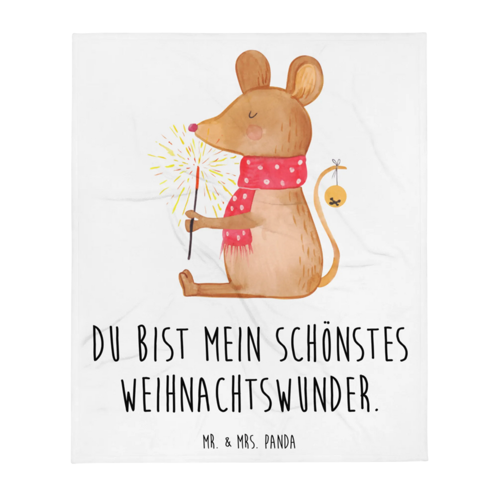 Koc mysz Boże Narodzenie Wolldecke, Tagesdecke, Decke, Wohndecke, Sofadecke, Winter, Weihnachten, Weihnachtsdeko, Nikolaus, Advent, Heiligabend, Wintermotiv, Maus, Weihnachtsmotiv, Mäuschen, Frohe Weihnachten, Weihnachtsgruß, Weihnachtswunder