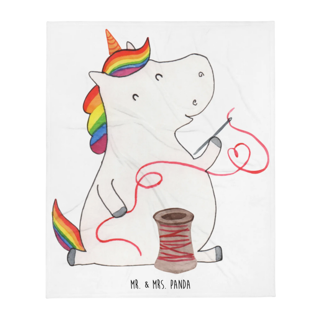 Blanket unicorn seamstress Wolldecke, Sofadecke, Wohndecke, Tagesdecke, Decke, Einhorn, Einhörner, Einhorn Deko, Unicorn, Näherin, Mädchen, Nähzimmer, Häkeln, basteln, Stricken, nähen, Freundin