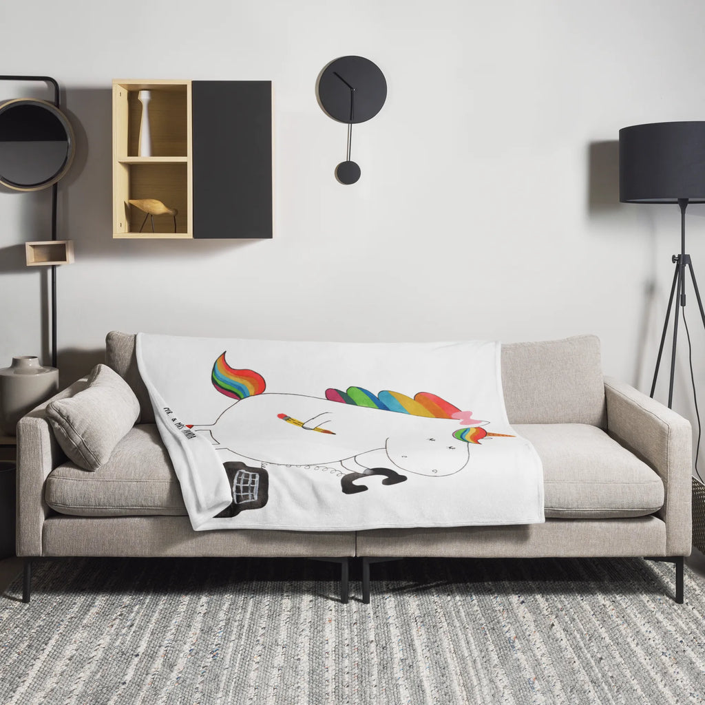 Blanket unicorn secretary Sofadecke, Wohndecke, Tagesdecke, Decke, Wolldecke, Einhorn, Einhörner, Einhorn Deko, Unicorn, Bürokraft, Steuerkanzlei, Sekretärin, Rechtsanwältin, Büro, Rechtsanwaltsgehilfin, Bürohilfe, Steuerbüro