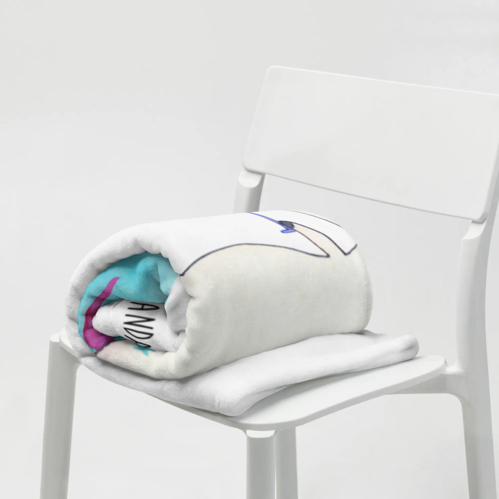 Koc jednorożec szampan Wohndecke, Sofadecke, Decke, Tagesdecke, Wolldecke, Einhorn, Einhörner, Einhorn Deko, Unicorn, Mädelsabend, BFF, Sekt, Beste, Freundin, Anstoßen, Freundinnen, Korken, Spaß, Party