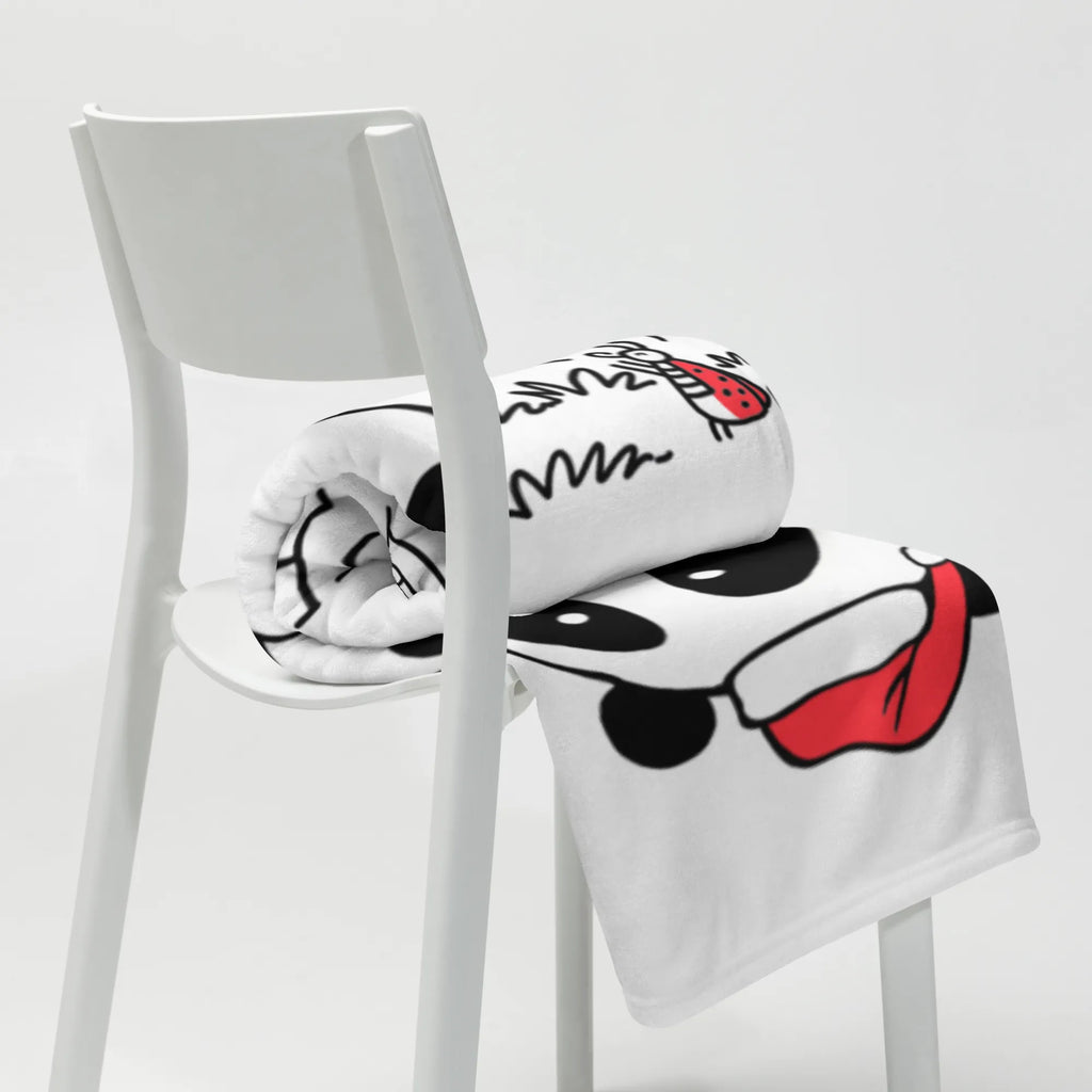 Koc Panda Prezent świąteczny Tagesdecke, Sofadecke, Wohndecke, Decke, Wolldecke