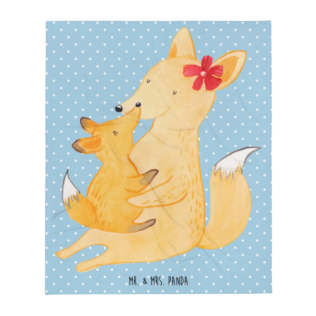 Kuscheldecke Fuchs Mama & Kind Wohndecke, Wolldecke, Tagesdecke, Sofadecke, Decke, Familie, Vatertag, Muttertag, Bruder, Schwester, Mama, Papa, Oma, Opa, Tochter, Geschenk, Beste Tochter, Lieblingstochter, Mutter