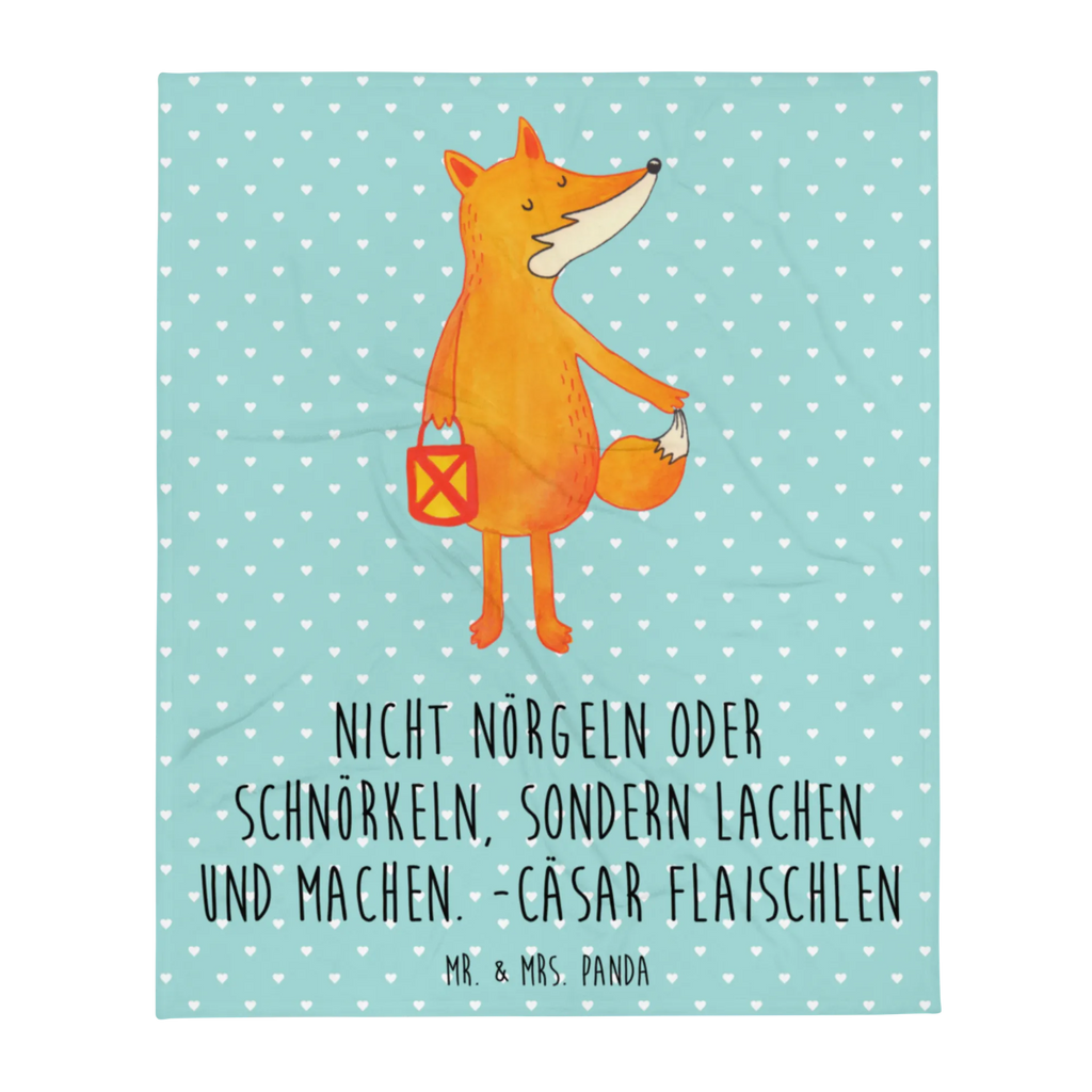 Kuscheldecke Fuchs Laterne Wohndecke, Tagesdecke, Decke, Wolldecke, Sofadecke, Fuchs, Spruch trösten, Sankt Martin, Füchse, Laterne, Liebeskummer Spruch, Cäsar Otto Hugo Flaischlen, Laternenumzug, Aufmuntern