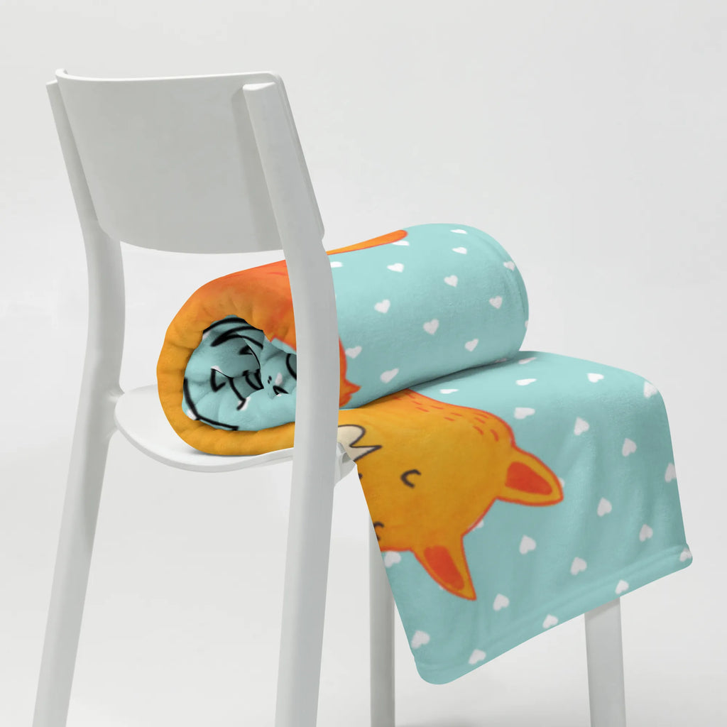 Kuscheldecke Fuchs Laterne Wohndecke, Tagesdecke, Decke, Wolldecke, Sofadecke, Fuchs, Spruch trösten, Sankt Martin, Füchse, Laterne, Liebeskummer Spruch, Cäsar Otto Hugo Flaischlen, Laternenumzug, Aufmuntern