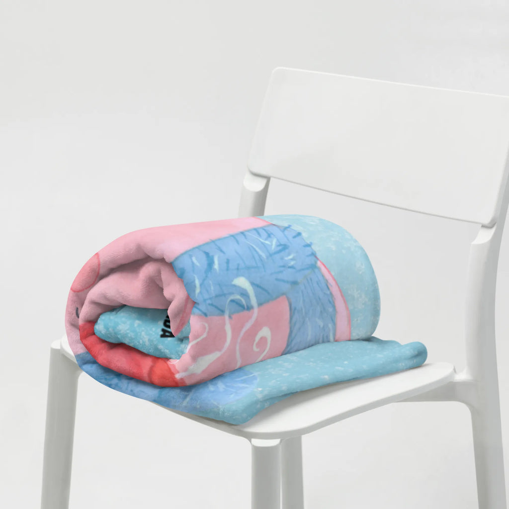 Kuscheldecke Schweinchen Glühwein Tagesdecke, Sofadecke, Wolldecke, Wohndecke, Decke, Winter, Weihnachten, Weihnachtsdeko, Nikolaus, Advent, Heiligabend, Wintermotiv, Betrunken, Weihnachtsmarkt, Spruch, Glühwein