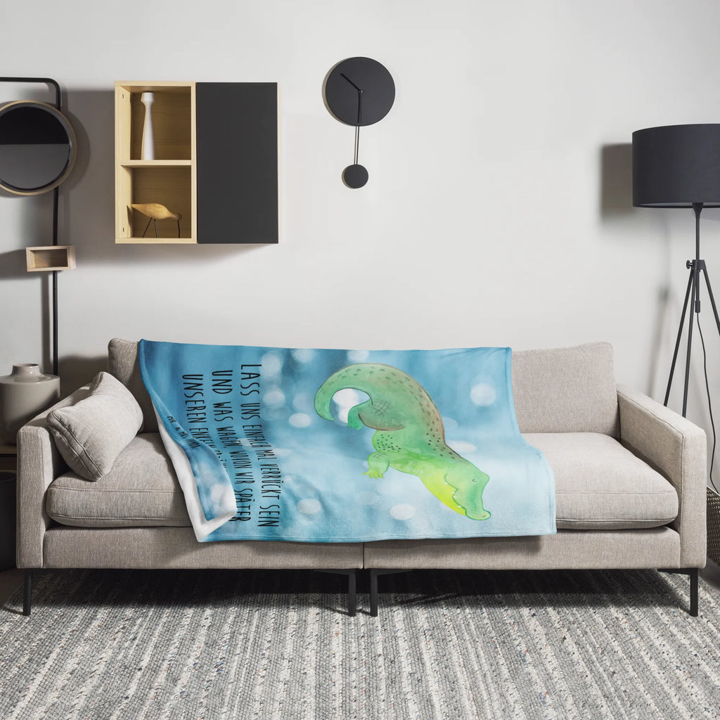 Kuscheldecke Krokodil Schmusedecke, Kuschelfleecedecke, Weihnachtsgeschenk, Entspannen, Sofadecke, Mikrofaser Decke, Wolldecke, Tagesdecke, Jahrestagsgeschenk, Wohnzimmerdecke, Gemütlich, Wohndecke, Dekoration, Fleecedecke, Kinderdecke, Kuscheldecke XXL, Dekodecke, Decke, Urlaub, Meer, Meerestiere, Krokodile, Reiselust, Beste Freundin, Krokodil, Spontan sein, Verrückt sein, Freundin, Abenteuerlust, Lieblingsmensch