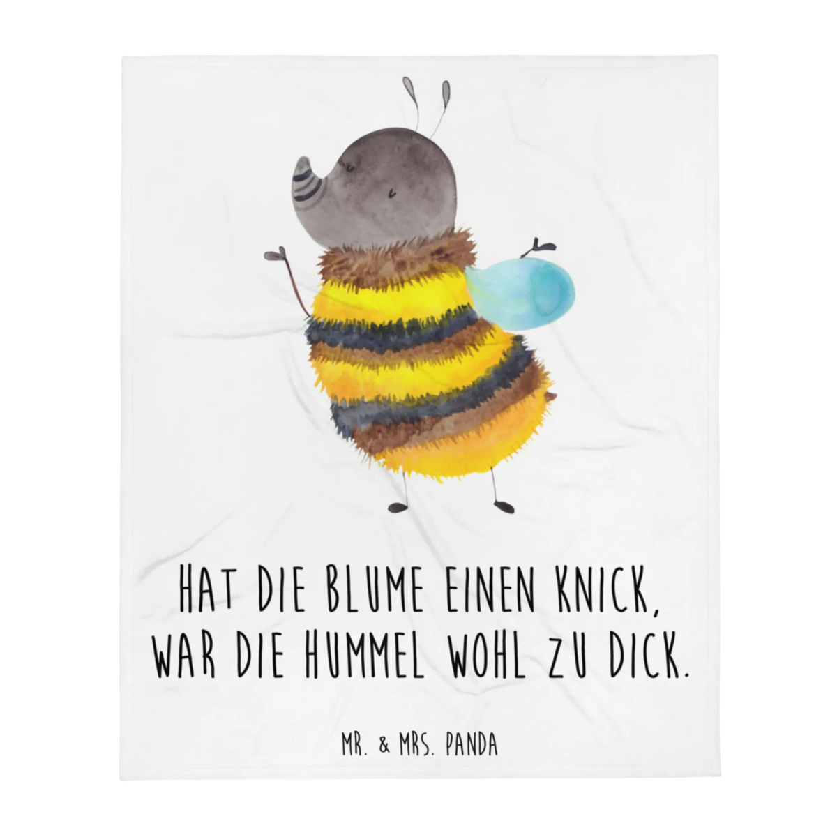 Blanket bumblebee fluffy card, gift ideas, gifts, small animals, cute, cute animal motives, hand drawn, funny sayings, good mood, special gifts, animal lover, Flower, Fluffy, Nature, Bumblebee