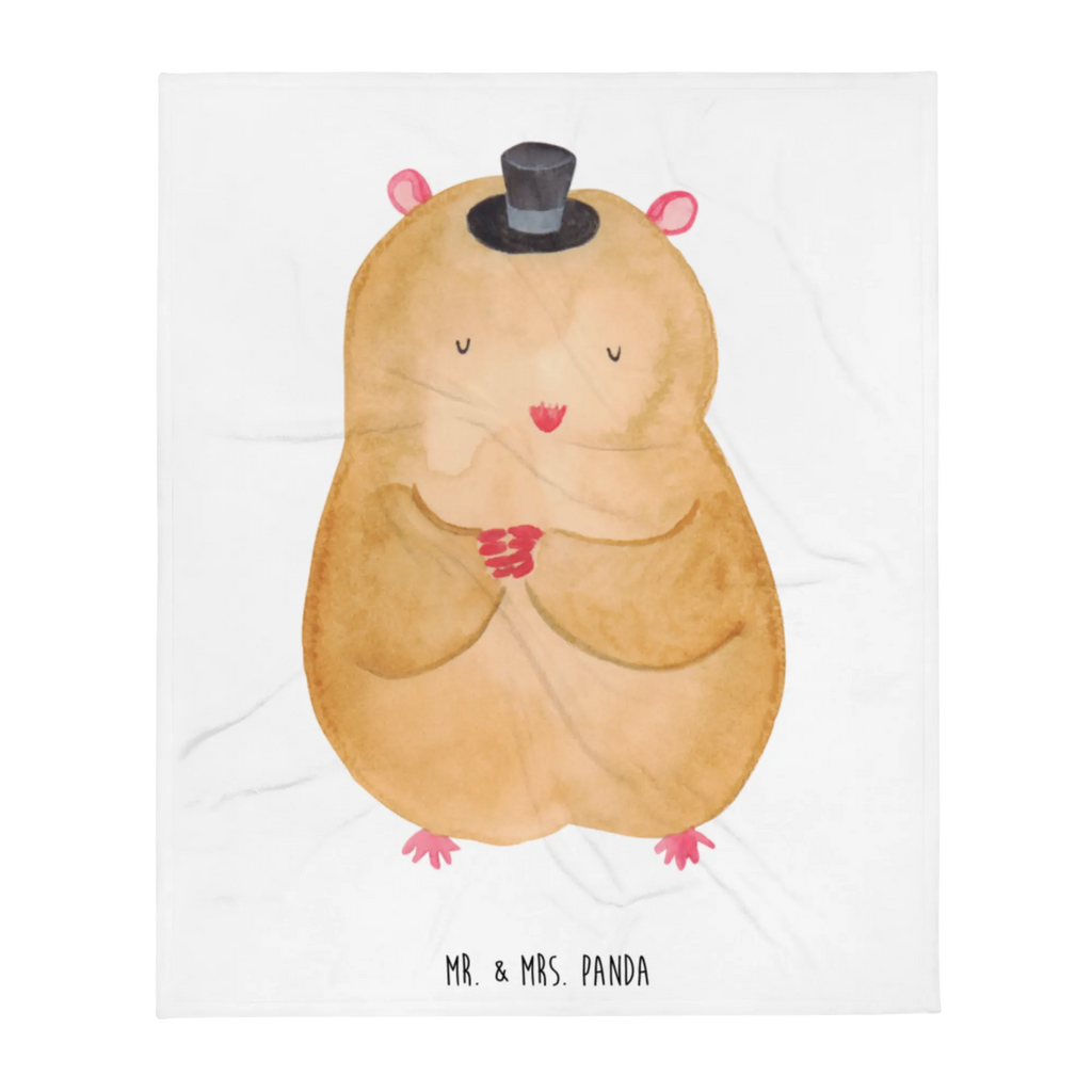 Kuscheldecke Hamster mit Hut Sofadecke, Jahrestagsgeschenk, Fleecedecke, Wohnzimmerdecke, Gemütlich, Decke, Tagesdecke, Entspannen, Kinderdecke, Mikrofaser Decke, Schmusedecke, Wohndecke, Dekoration, Weihnachtsgeschenk, Kuscheldecke XXL, Dekodecke, Wolldecke, Kuschelfleecedecke, Lustige Sprüche, Tiere, Tiermotive, Gute Laune, Zylinder, Hamster, Magier, Zauberer, Hut, Zwerghamster