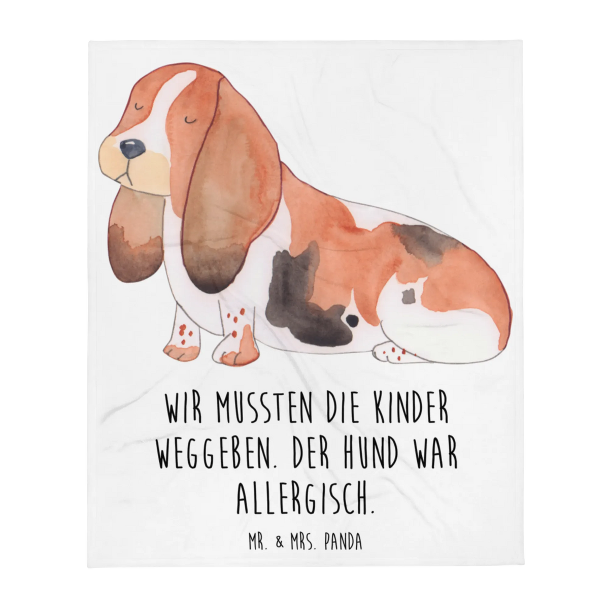 Blanket Dog Basset Hound dog breed, mutt, hound, woof, dog mama, love dogs, love for dogs, dog decorative items, bag with dog print, funny gifts for dog owners, what do you give a dog lover, Christmas gifts for dogs, gifts for dogs, dog sayings, dog love, childless