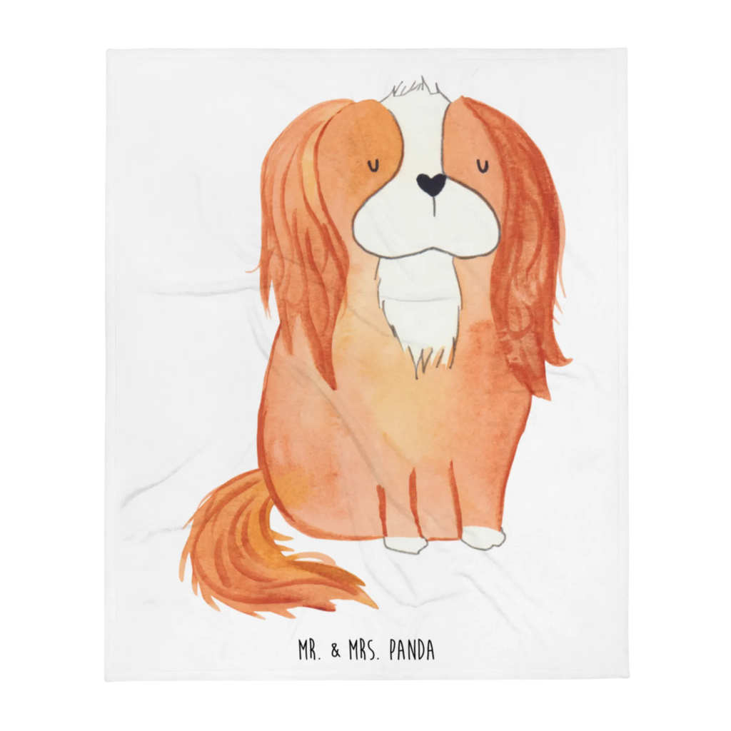 Kuscheldecke Cavalier King Charles Spaniel Sofadecke, Tagesdecke, Decke, Wohndecke, Wolldecke, Hund, Hundemotiv, Haustier, Hunderasse, Tierliebhaber, Hundebesitzer, Sprüche, Spaniel, Cockerspaniel, schönster Hund, Cavalier King Charles Spaniel, Spruch