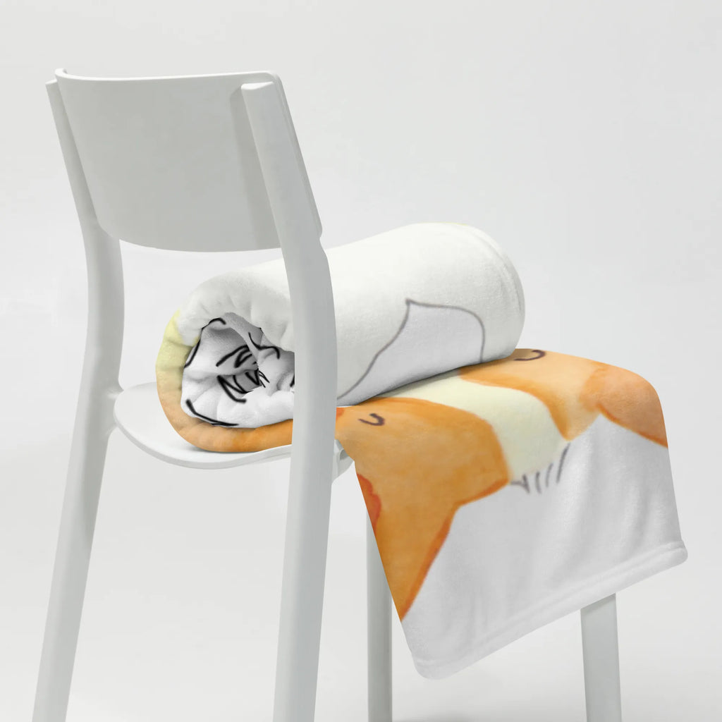 Koc Corgi tyłek Sofadecke, Decke, Tagesdecke, Wohndecke, Wolldecke, Hund, Hundemotiv, Haustier, Hunderasse, Tierliebhaber, Hundebesitzer, Sprüche, Spruch, Corgie, Motivation, Hundeliebe, Selbstliebe