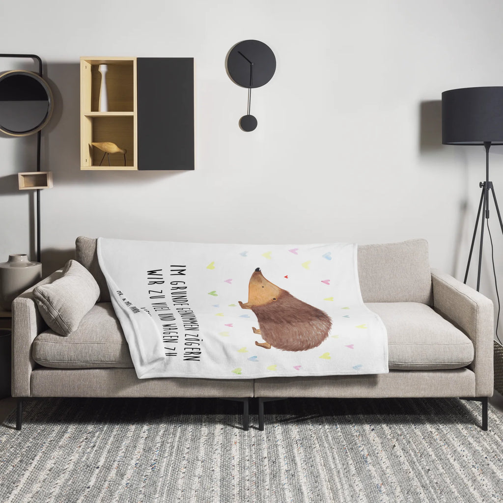 Koc jeż serca Wolldecke, Kuscheldecke XXL, Dekoration, Kinderdecke, Gemütlich, Tagesdecke, Decke, Schmusedecke, Entspannen, Jahrestagsgeschenk, Sofadecke, Dekodecke, Wohndecke, Wohnzimmerdecke, Weihnachtsgeschenk, Mikrofaser Decke, Fleecedecke, Kuschelfleecedecke, Lustige Sprüche, Tiere, Tiermotive, Gute Laune, Herz, Herzen, Igel, Vertrauen, Leben, Kuss, Liebe