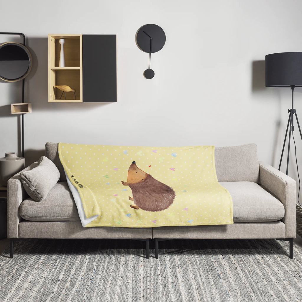 Koc jeż serca Wolldecke, Kuscheldecke XXL, Dekoration, Kinderdecke, Gemütlich, Tagesdecke, Decke, Schmusedecke, Entspannen, Jahrestagsgeschenk, Sofadecke, Dekodecke, Wohndecke, Wohnzimmerdecke, Weihnachtsgeschenk, Mikrofaser Decke, Fleecedecke, Kuschelfleecedecke, Lustige Sprüche, Tiere, Tiermotive, Gute Laune, Herz, Herzen, Igel, Vertrauen, Leben, Kuss, Liebe
