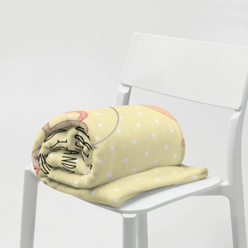 Kuscheldecke Igel Seilhüpfen Sofadecke, Decke, Wolldecke, Wohndecke, Tagesdecke, Tiermotive, Gute Laune, lustige Sprüche, Tiere, Kindergarten, Maus, Igel, Kinder, Seilspringen, Seilhüpfen