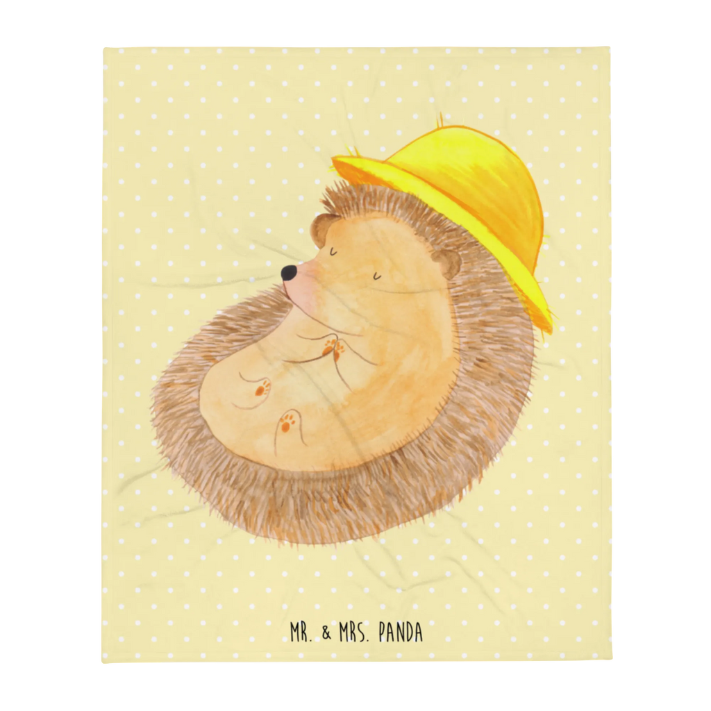 Blanket Hedgehog Pray throw blanket, snuggle blanket, sofa throw, fleece blanket, plush blanket, cozy blanket, warm blanket, Sherpa blanket, small animals, cute, funny, cute animal motives, hand drawn, small world, funny sayings, good mood, happy, gifts, gift ideas, special gifts, animal lover, card, hedgehog, God, Amen, sun hat, life, hedgehog with hat, pray, enjoy, be grateful, gratitude