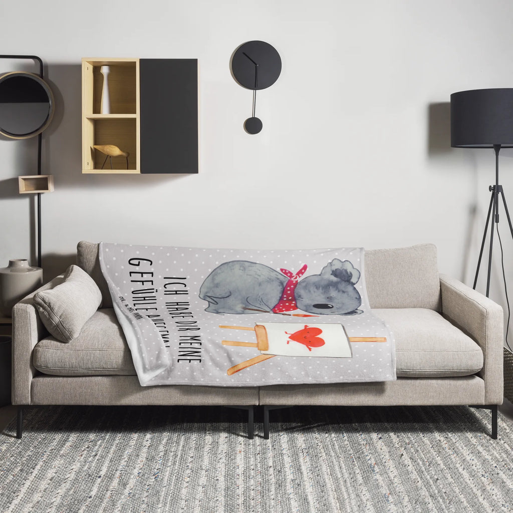 Kuscheldecke Koala Künstler Wolldecke, Sofadecke, Decke, Wohndecke, Tagesdecke, Koala, Koalabär, Künstler, Liebe, zeichnen, Gefühle, Liebensbeweis, Liebesgeschenk