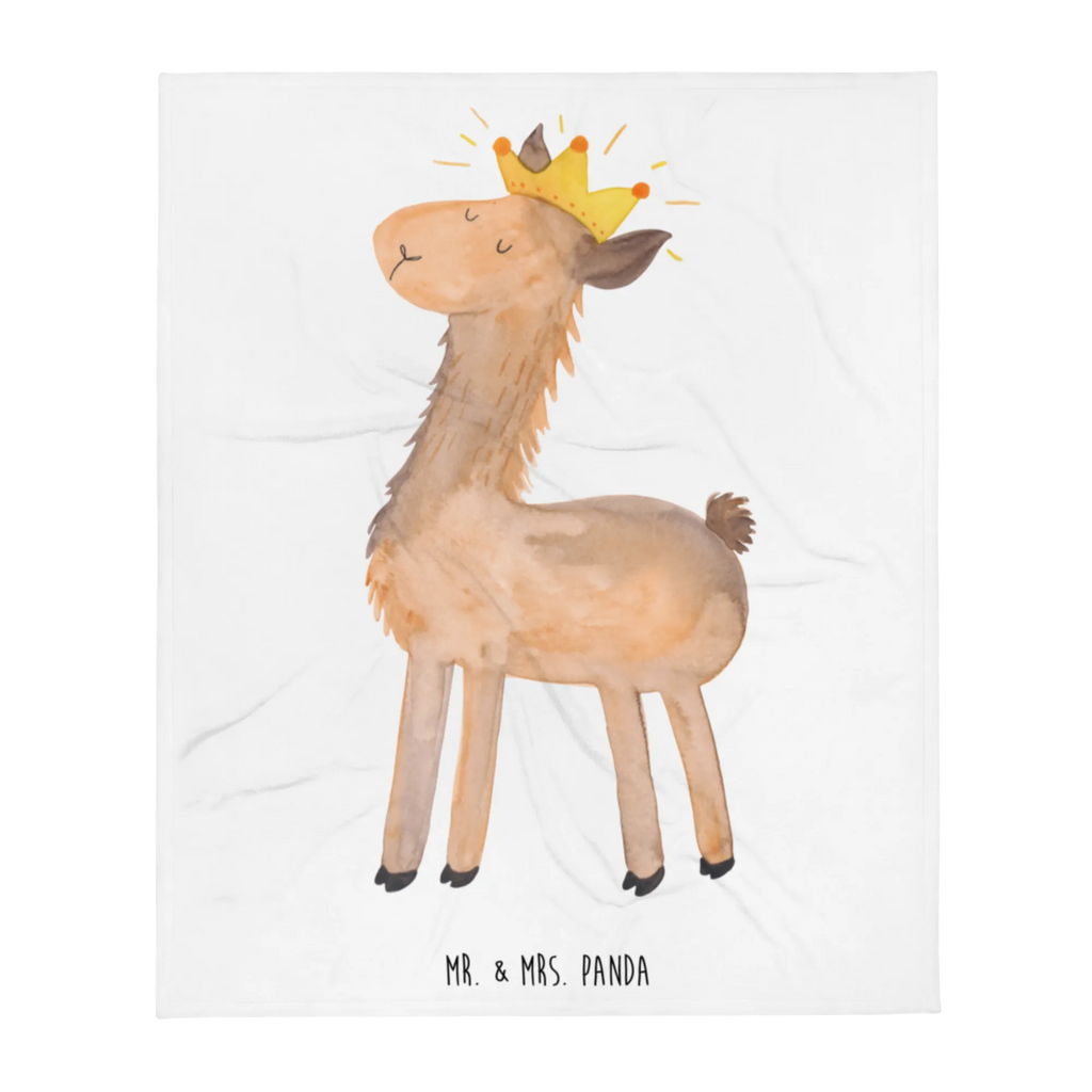 Kuscheldecke Lama König Decke, Wohndecke, Sofadecke, Tagesdecke, Wolldecke, Lama, Alpaka, Mama, Chef, Königin, Lamas, Freundin, Abitur, Abi, König, Vorgesetzter, Büro Kollege, Papa, Kollegin