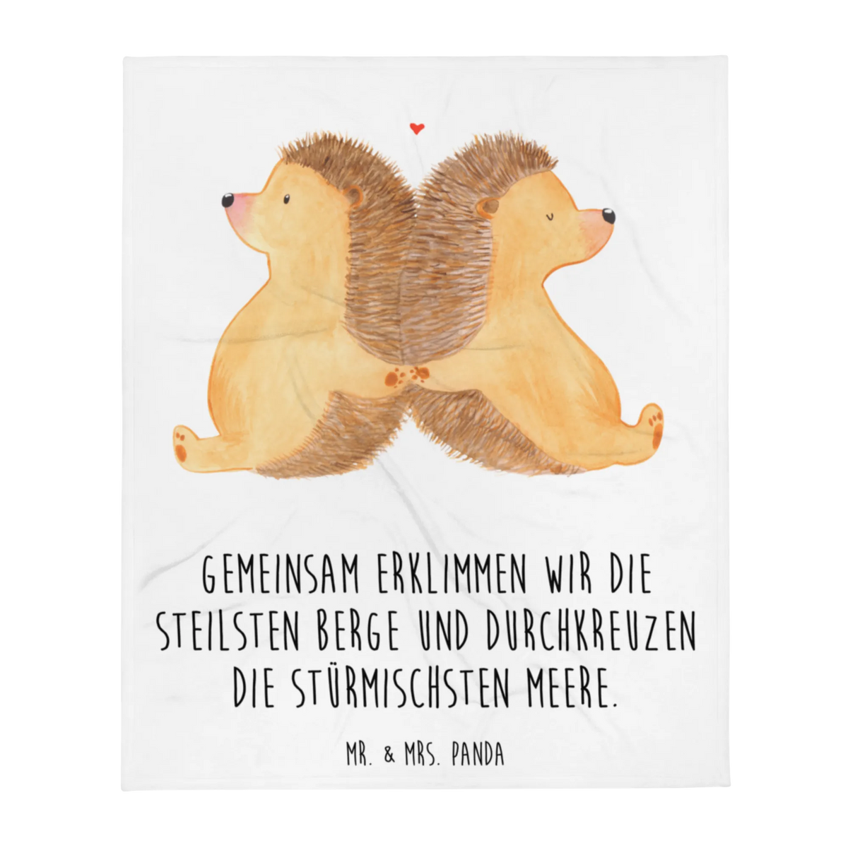 Blanket Hedgehogs holding hands gift for her, gift for him, anniversary gift, Loving, Two, Together, Marriage, Proposal of marriage, Love gift, love message, love gift, wedding, great love, anniversary, gift for two, togetherness, hedgehog love, proof of love, favourite person