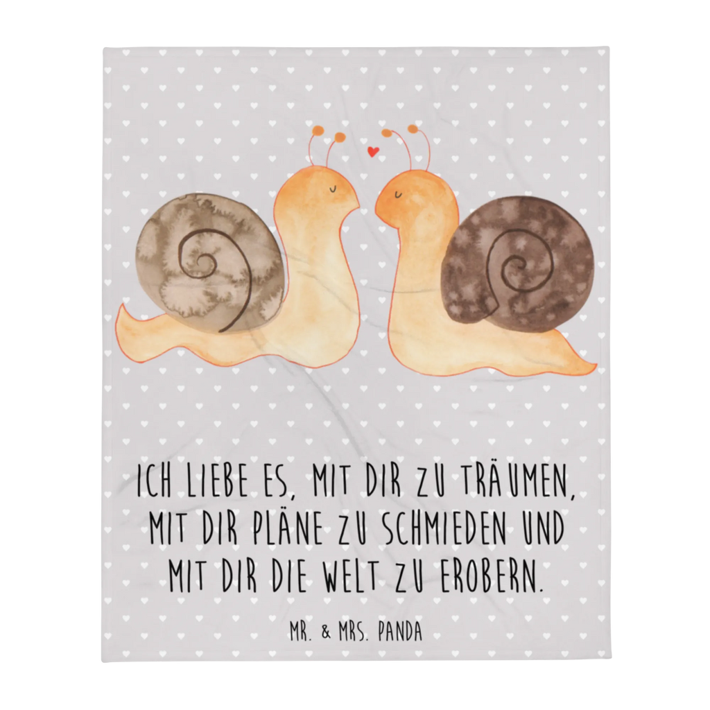 Koc Miłość ślimaków Wolldecke, Tagesdecke, Wohndecke, Sofadecke, Decke, Liebe, Partner, Freund, Freundin, Ehemann, Ehefrau, Heiraten, Verlobung, Heiratsantrag, Liebesgeschenk, Jahrestag, Hocheitstag