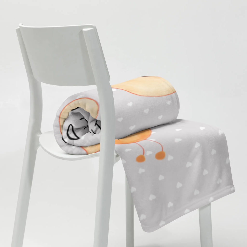 Koc Miłość ślimaków Wolldecke, Tagesdecke, Wohndecke, Sofadecke, Decke, Liebe, Partner, Freund, Freundin, Ehemann, Ehefrau, Heiraten, Verlobung, Heiratsantrag, Liebesgeschenk, Jahrestag, Hocheitstag