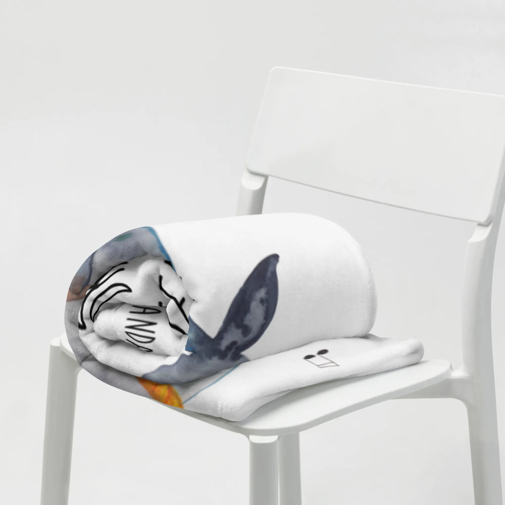 Kuscheldecke Narwal Gitarre Wolldecke, Wohndecke, Sofadecke, Tagesdecke, Decke, Meerestiere, Meer, Urlaub, Wal, Gespräche, Frust, Tanzen, Problemlösung, Gitarre, Probleme, Narwal