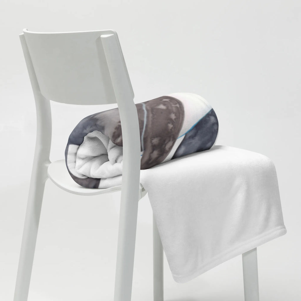 Kuscheldecke Orca Wohndecke, Decke, Sofadecke, Tagesdecke, Wolldecke, Meerestiere, Meer, Urlaub, Startup, Möglichkeiten, Orcas, Killerwal, Neustart, Selbstliebe, Wal, Orca, Motivation, Büro, Arbeit