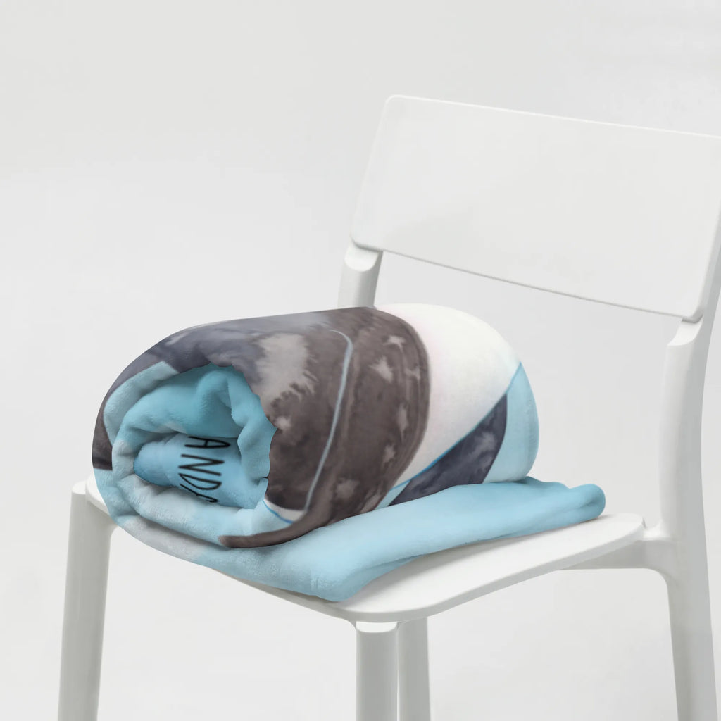 Kuscheldecke Orca Wohndecke, Decke, Sofadecke, Tagesdecke, Wolldecke, Meerestiere, Meer, Urlaub, Startup, Möglichkeiten, Orcas, Killerwal, Neustart, Selbstliebe, Wal, Orca, Motivation, Büro, Arbeit