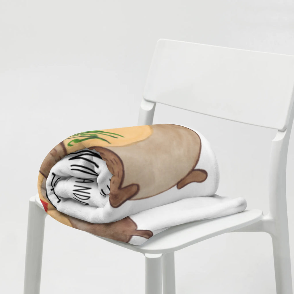 Kuscheldecke Otter Blumenstrauß Tagesdecke, Decke, Sofadecke, Wolldecke, Wohndecke, Otter, Fischotter, Seeotter, Otter Seeotter See Otter