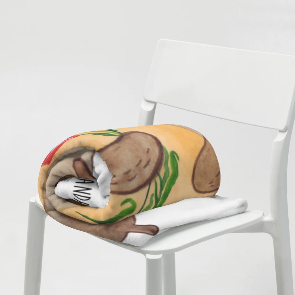 Kuscheldecke Otter Blumenstrauß Tagesdecke, Decke, Sofadecke, Wolldecke, Wohndecke, Otter, Fischotter, Seeotter, Otter Seeotter See Otter