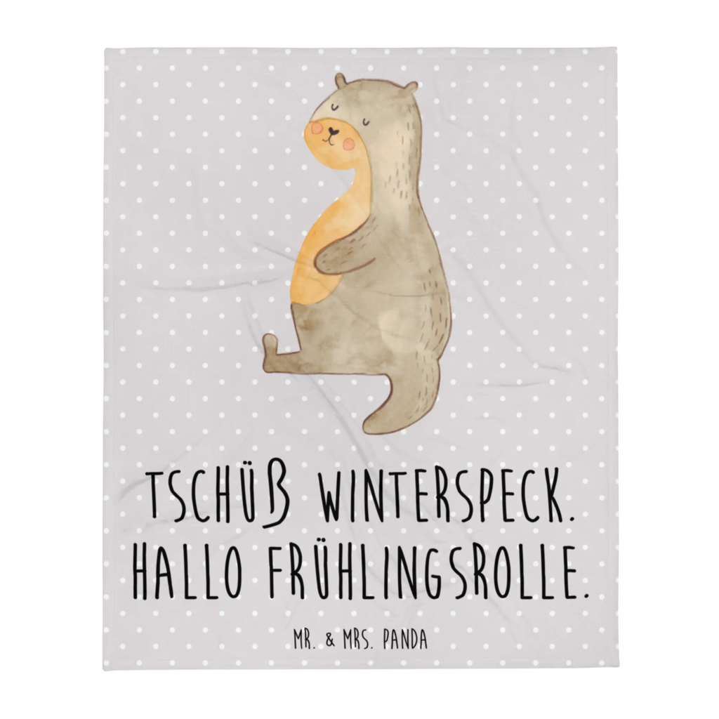 Koc wydra brzuch Decke, Wolldecke, Sofadecke, Tagesdecke, Wohndecke, Otter, Fischotter, Seeotter, Otter Seeotter See Otter