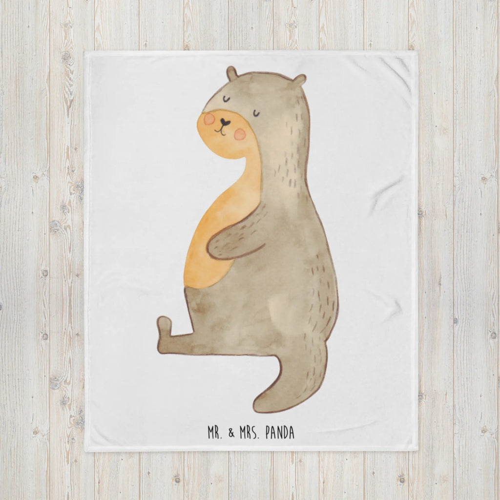 Koc wydra brzuch Decke, Wolldecke, Sofadecke, Tagesdecke, Wohndecke, Otter, Fischotter, Seeotter, Otter Seeotter See Otter