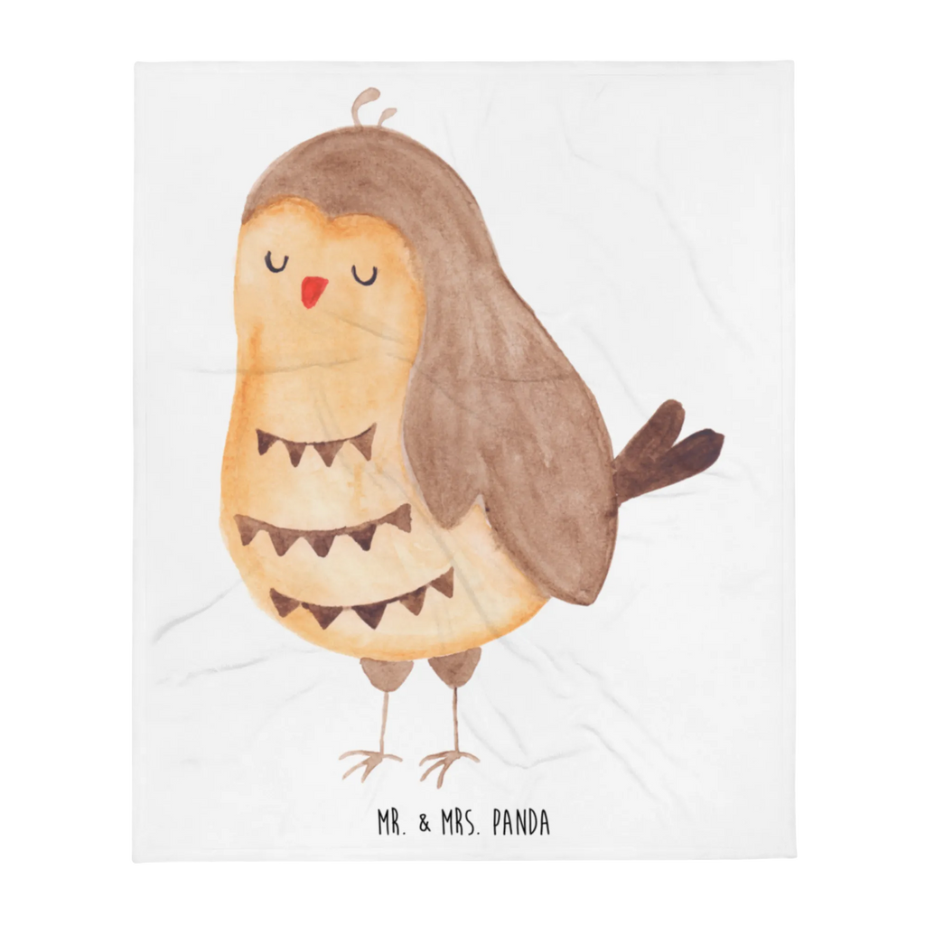 Koc sowa zadowolona Sofadecke, Tagesdecke, Decke, Wolldecke, Wohndecke, Eule, Geschenk Hochzeitstag, Spruch schön, Romantisch, Liebe Spruch, Eule deko, Eule Spruch, Wortspiel lustig, Owl