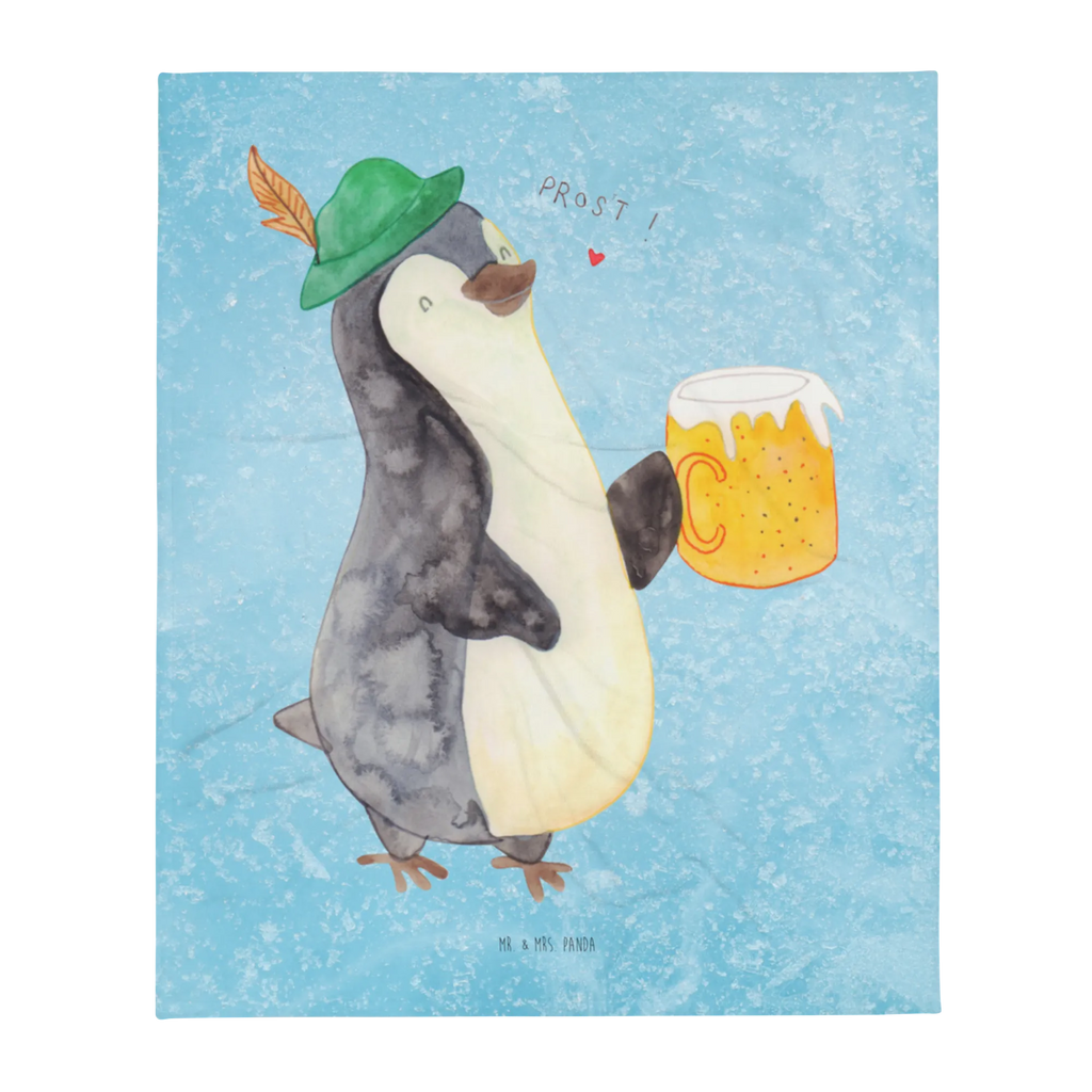 Kuscheldecke Pinguin Bier Sofadecke, Wohndecke, Tagesdecke, Wolldecke, Decke, Pinguin, Pinguine, Bier, Oktoberfest