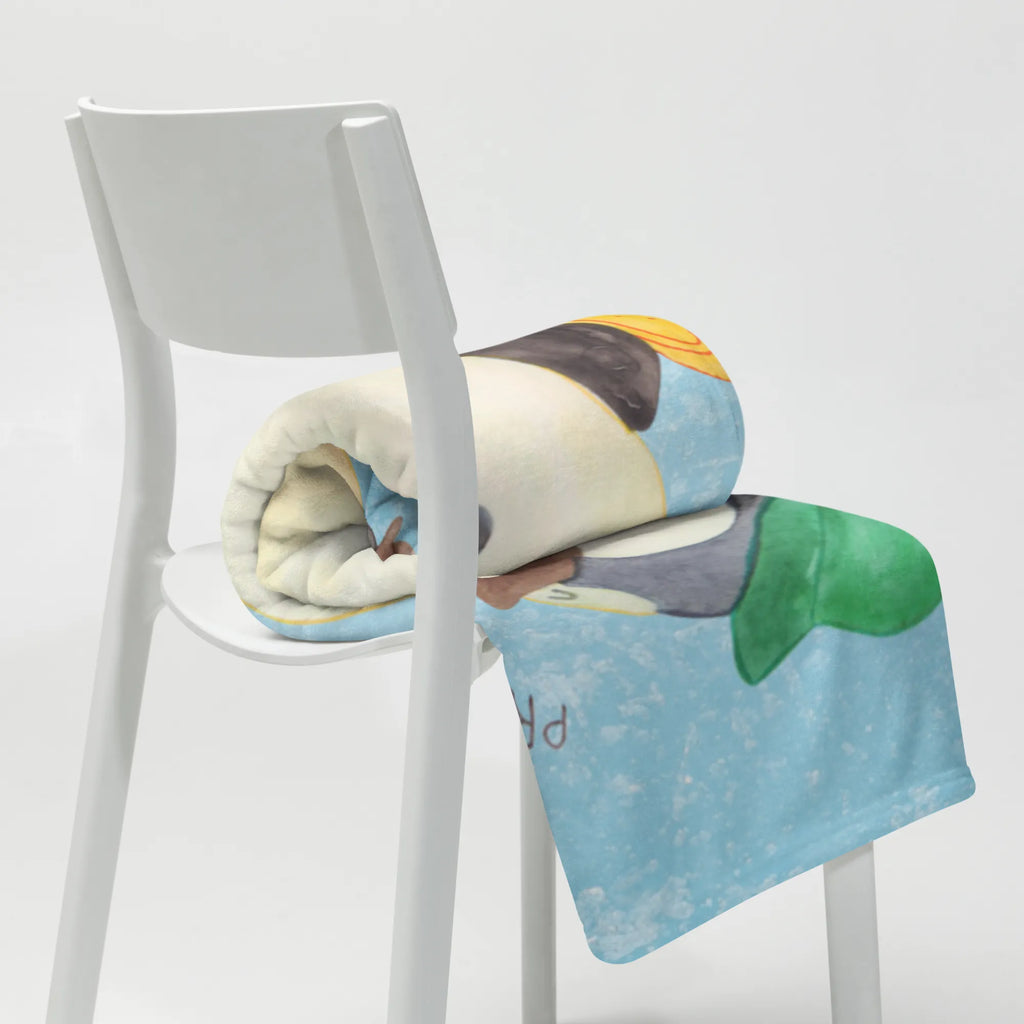 Kuscheldecke Pinguin Bier Sofadecke, Wohndecke, Tagesdecke, Wolldecke, Decke, Pinguin, Pinguine, Bier, Oktoberfest
