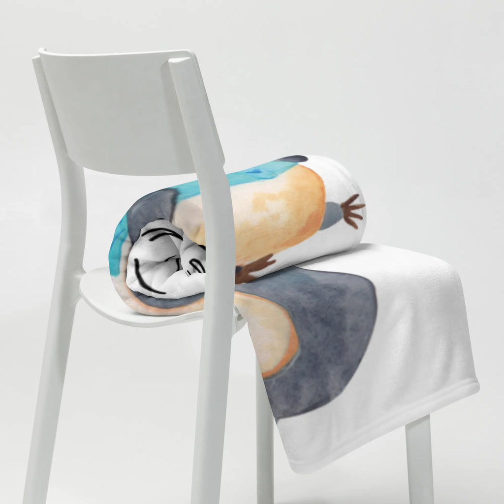 Koc pingwin książka Wohndecke, Decke, Tagesdecke, Wolldecke, Sofadecke, Pinguin, Pinguine, Nichtstun, Faulenzen, Buch, Bücherwurm, Lesen, Ferien, Urlaub, Freizeit