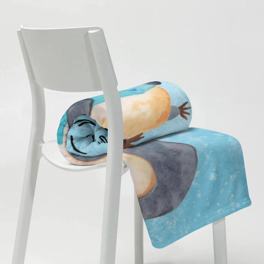 Koc pingwin książka Wohndecke, Decke, Tagesdecke, Wolldecke, Sofadecke, Pinguin, Pinguine, Nichtstun, Faulenzen, Buch, Bücherwurm, Lesen, Ferien, Urlaub, Freizeit