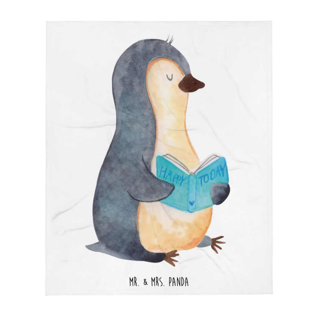 Koc pingwin książka Wohndecke, Decke, Tagesdecke, Wolldecke, Sofadecke, Pinguin, Pinguine, Nichtstun, Faulenzen, Buch, Bücherwurm, Lesen, Ferien, Urlaub, Freizeit