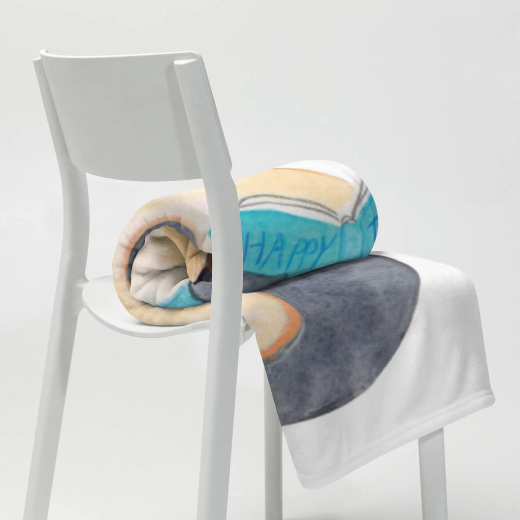 Koc pingwin książka Wohndecke, Decke, Tagesdecke, Wolldecke, Sofadecke, Pinguin, Pinguine, Nichtstun, Faulenzen, Buch, Bücherwurm, Lesen, Ferien, Urlaub, Freizeit