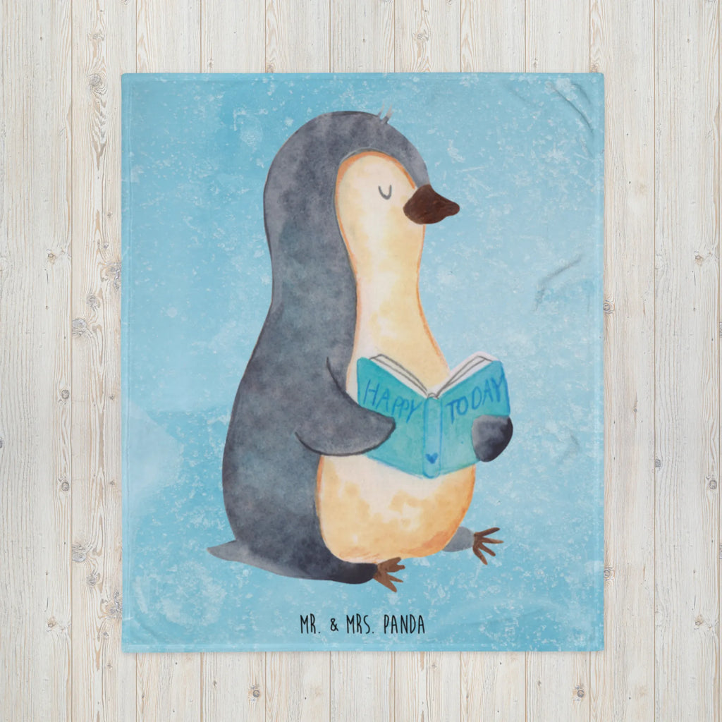Koc pingwin książka Wohndecke, Decke, Tagesdecke, Wolldecke, Sofadecke, Pinguin, Pinguine, Nichtstun, Faulenzen, Buch, Bücherwurm, Lesen, Ferien, Urlaub, Freizeit