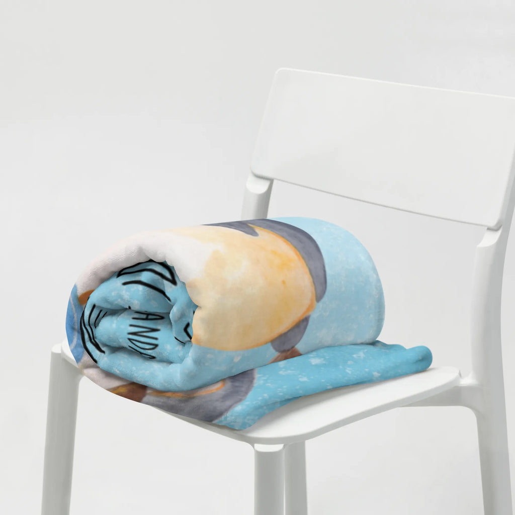 Kuscheldecke Pinguin Lolli Decke, Sofadecke, Tagesdecke, Wolldecke, Wohndecke, Pinguin, Pinguine, Rabauke, Spruch, Gauner, Süßigkeiten, Blödsinn, Ganove, Rebell, Lolli